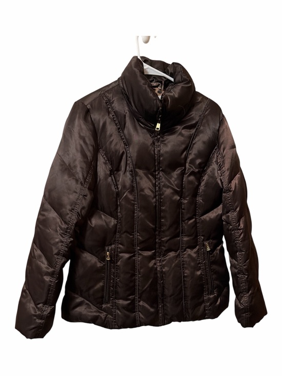 Calvin Klein Jackets & Blazers - Calvin Klein Women’s Brown Puffer Jacket with High Collar